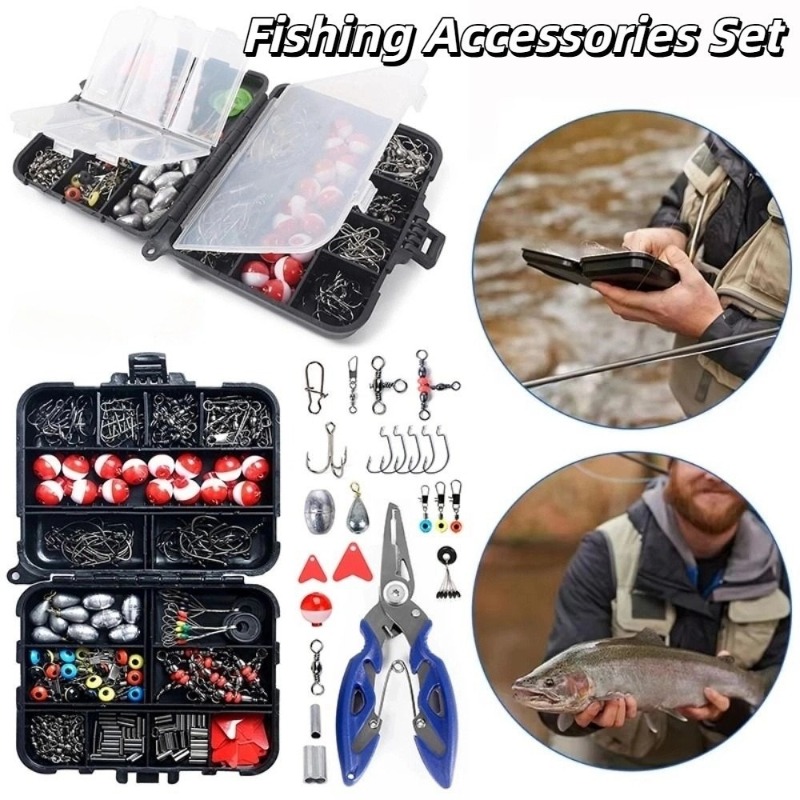 Fishing Lure Crankbait - 1Set Sphere Floats Fishing Tackle Kit