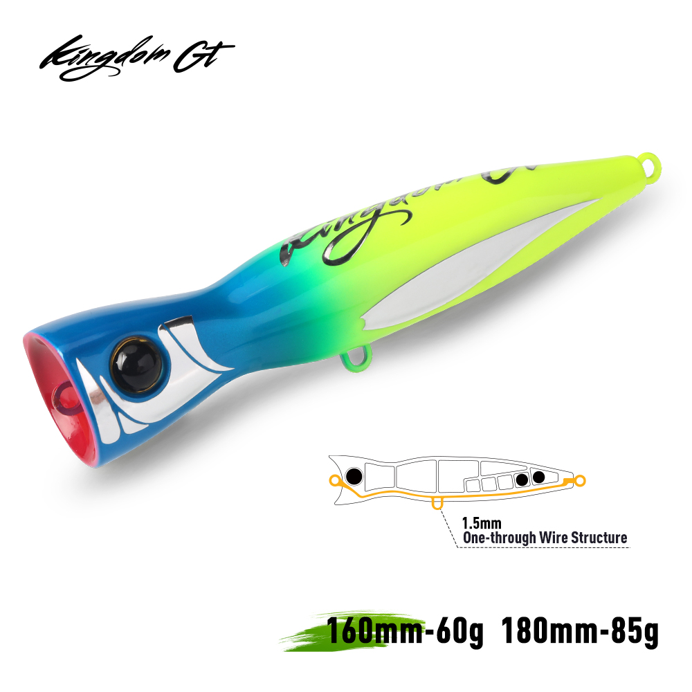 Fishing Lure Buzzbait - Kingdom GT Topwater Popper Fishing Lure