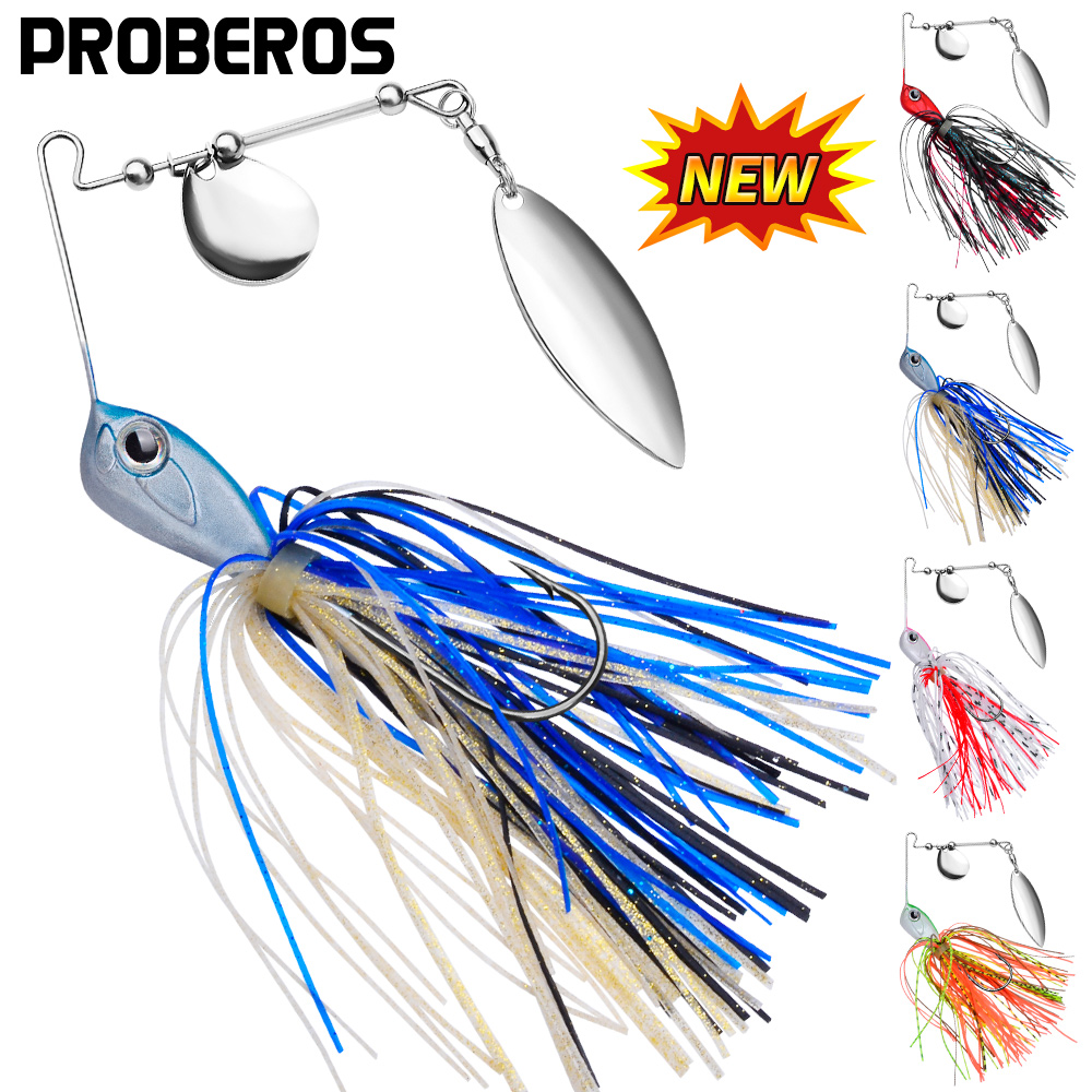 Fishing Lure Buzzbait - Proberos 10/14g Spinner Bait Fishing Lure