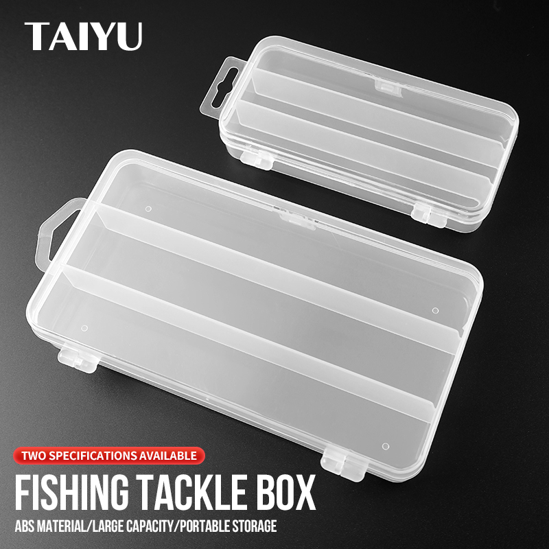 Fishing Lure Box - TAIYU 3 Compartment Mini Fishing Tackle