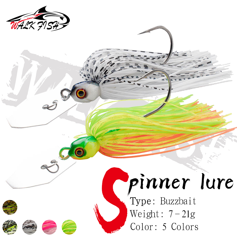 Fishing Lure Buzzbait - WALK FISH Fishing Lure Chatter Bait