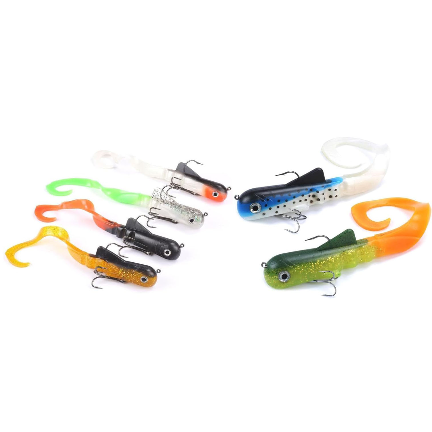 Fishing Lure Spinnerbait - 6pcs/lot Pike Musky Dawg Fishing Soft