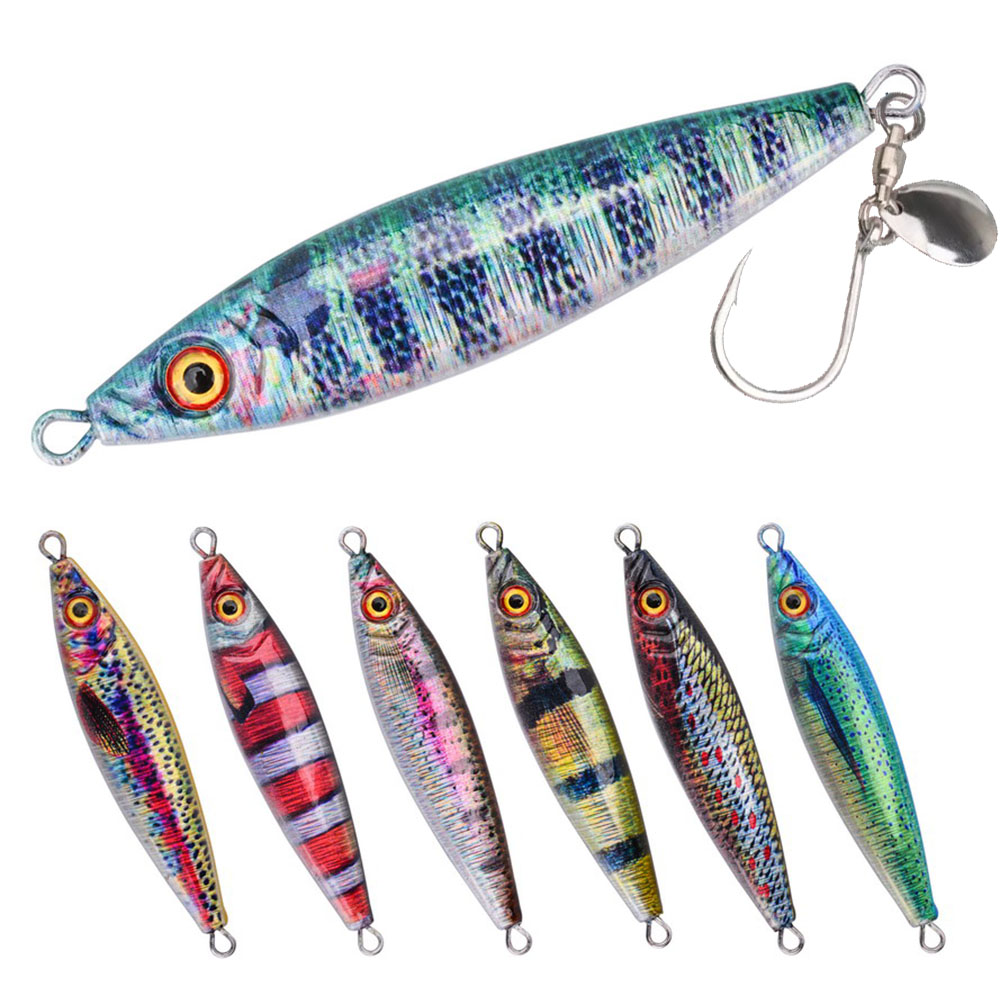 Fishing Lure Buzzbait - Metal Jig Lure With Spinning Blade