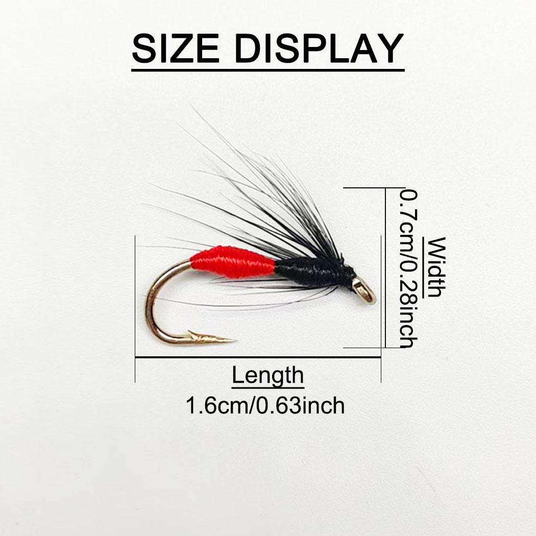 Artificial Ant Fly Red Nymph B - огляд і ціна Fishing Lure Box