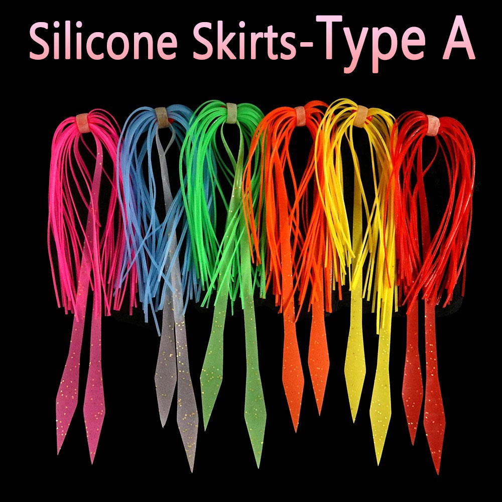 10/12pcs Soft Silicone Skirt L - огляд і ціна Fishing Lure Buzzbait