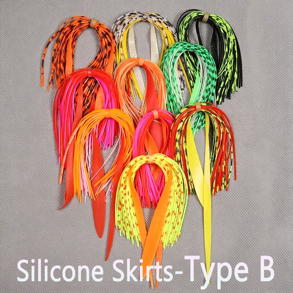 10/12pcs Soft Silicone Skirt L - огляд і ціна Fishing Lure Buzzbait