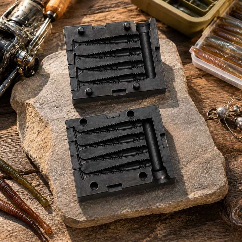 2 Inch Soft Bait Lure Mold DIY - огляд і ціна Fishing Lure Kit